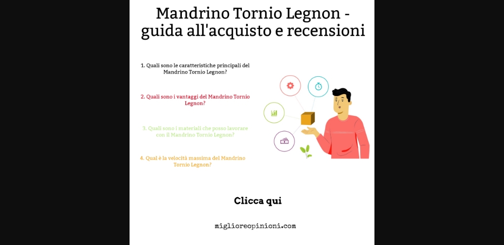 Mandrino Tornio Legnon - Guida all’Acquisto, Classifica