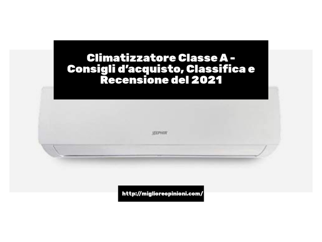 Climatizzatore Classe A : Consigli d’acquisto, Classifica e Recensioni