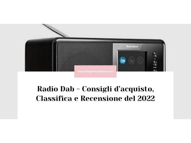 Radio Dab : Consigli d’acquisto, Classifica e Recensioni