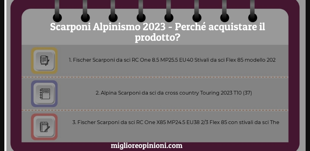 Scarponi Alpinismo 2023 - Guida all’Acquisto, Classifica