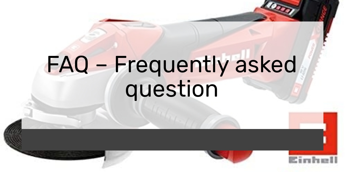 FAQ – Frequently asked question