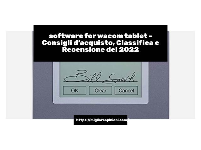 46 Migliori software for wacom tablet