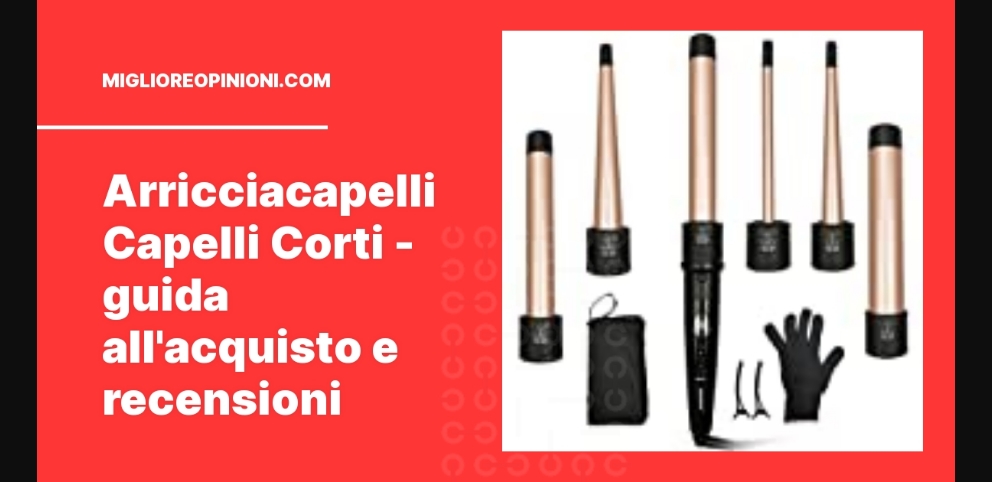 Arricciacapelli Capelli Corti