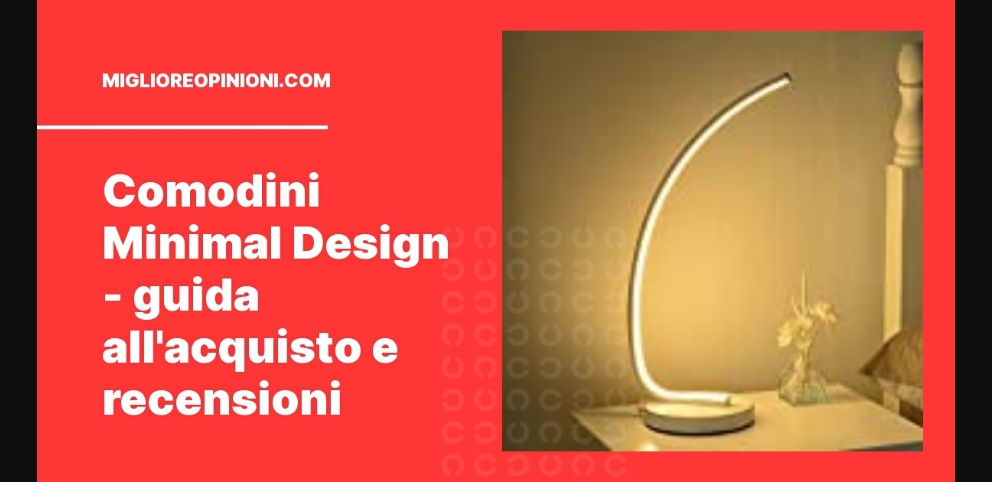 Comodini Minimal Design