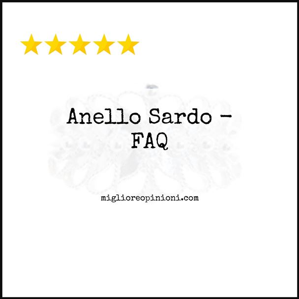 Anello Sardo - FAQ