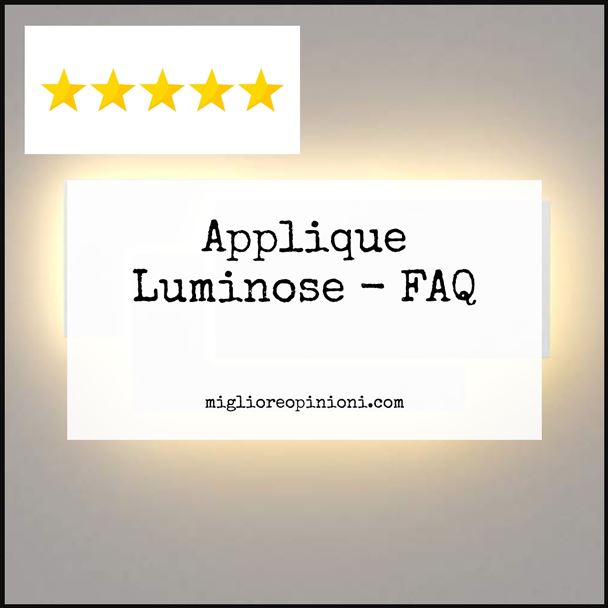 Applique Luminose - FAQ