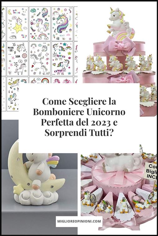 Bomboniere Unicorno - Buying Guide