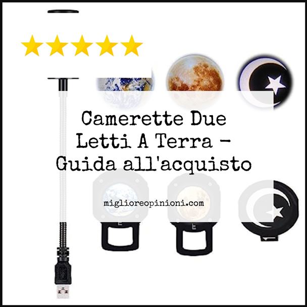 Camerette Due Letti A Terra - Buying Guide