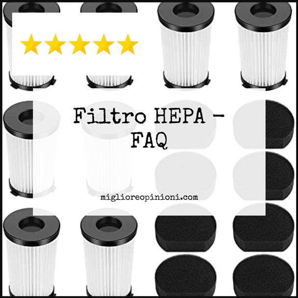 Filtro HEPA - FAQ