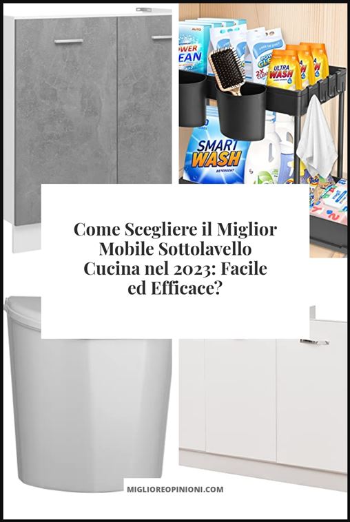 Mobile Sottolavello Cucina - Buying Guide