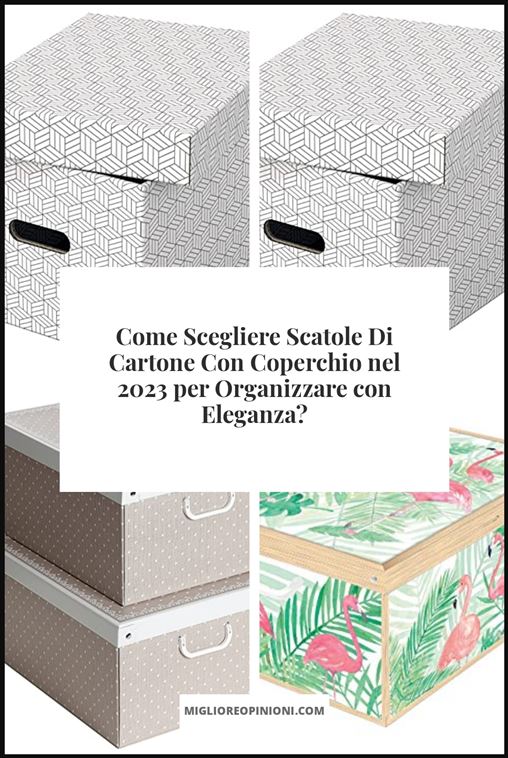 Scatole Di Cartone Con Coperchio - Buying Guide