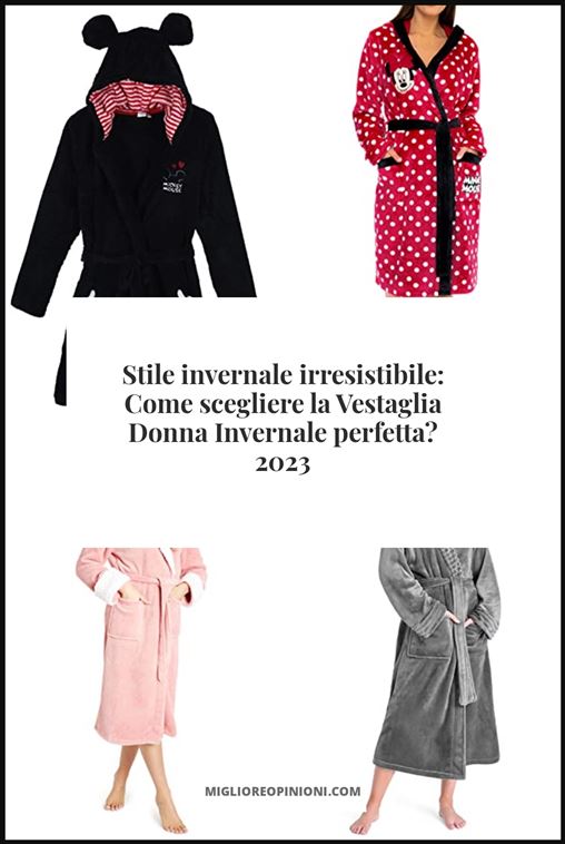 Vestaglia Donna Invernale - Buying Guide