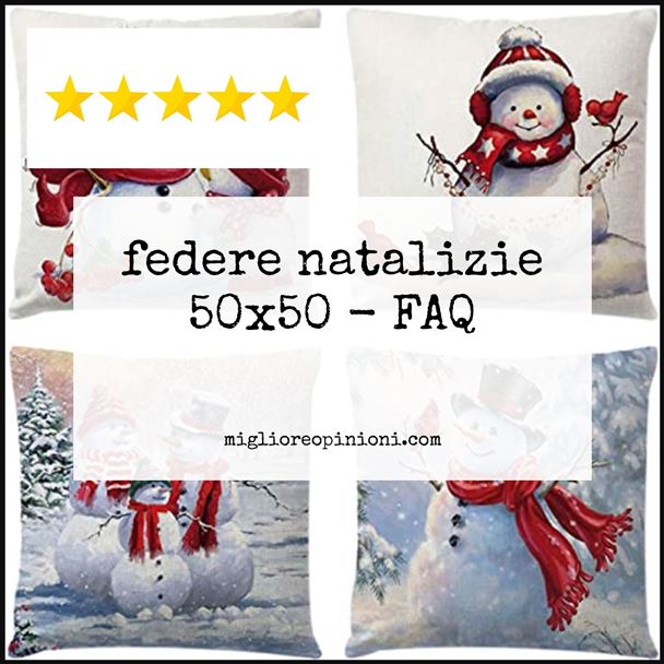 federe natalizie 50x50 - FAQ