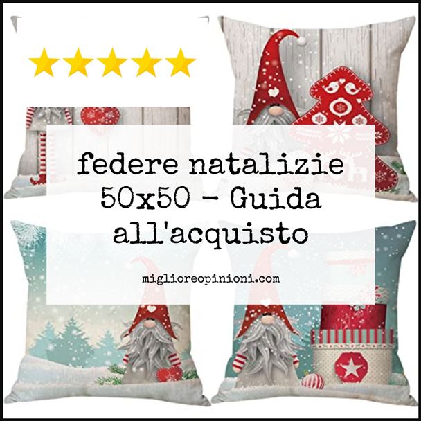 federe natalizie 50x50 - Buying Guide