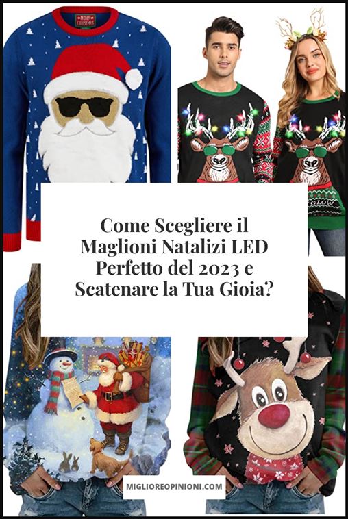 maglioni natalizi led - Buying Guide