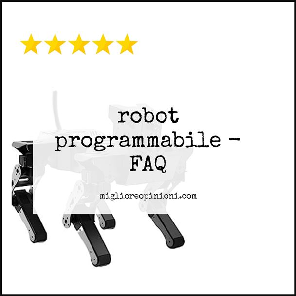 robot programmabile - FAQ
