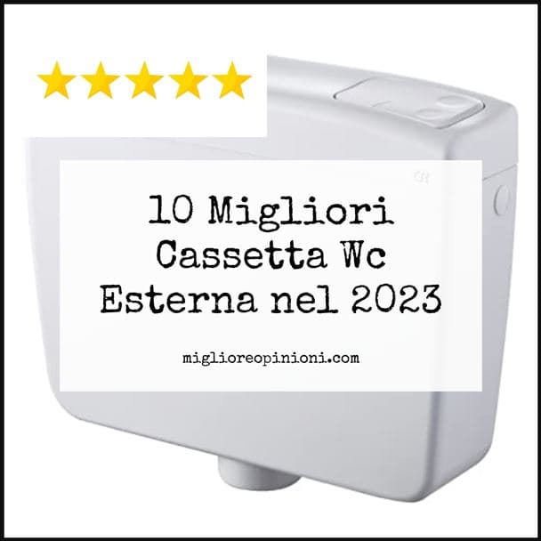 Cassetta Wc Esterna